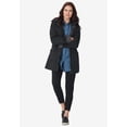 thumbnail image 3 of Woman Within Plus Size Dot Trim Raincoat, 3 of 3