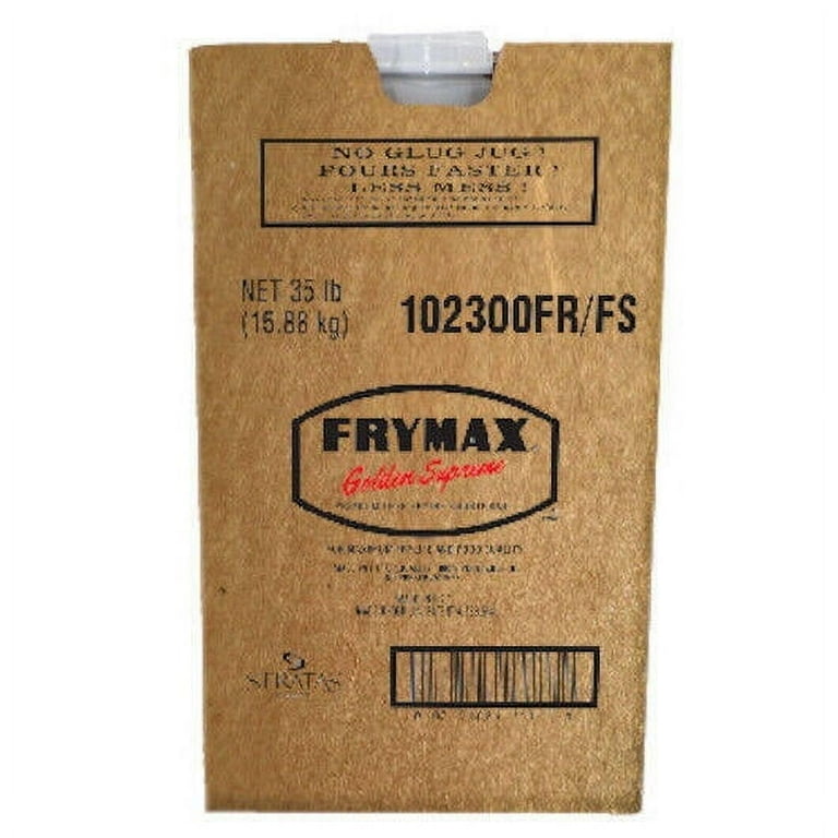 Frymax Golden Supreme Cooking & Frying Oil, Deep Fryer Compatible