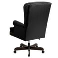 thumbnail image 3 of Flash Furniture Ainslie High Back Traditional Tufted Black LeatherSoft Executive Ergonomic Office Chair with Oversized Headrest & Nail Trim Arms, 3 of 6