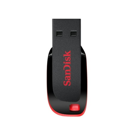 SanDisk Cruzer Blade Thumb 64GB USB 2.0 External Flash Drive Portable (Usb Memory Stick 64gb The Best Price)