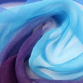 thumbnail image 3 of Ludlz Women Wedding Scarf Lightweight Gradient Color Party Shawl Spring Summer Beach Wrap, 3 of 5