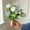 Blue BU 1 Pack, variant on AuroraX Artificial Daisy Bouquet Faux Daisy Arrangement 10 Flower Heads Farmhouse Decor Living Room Vase Decor Fake Flowers Coffee Table Blue