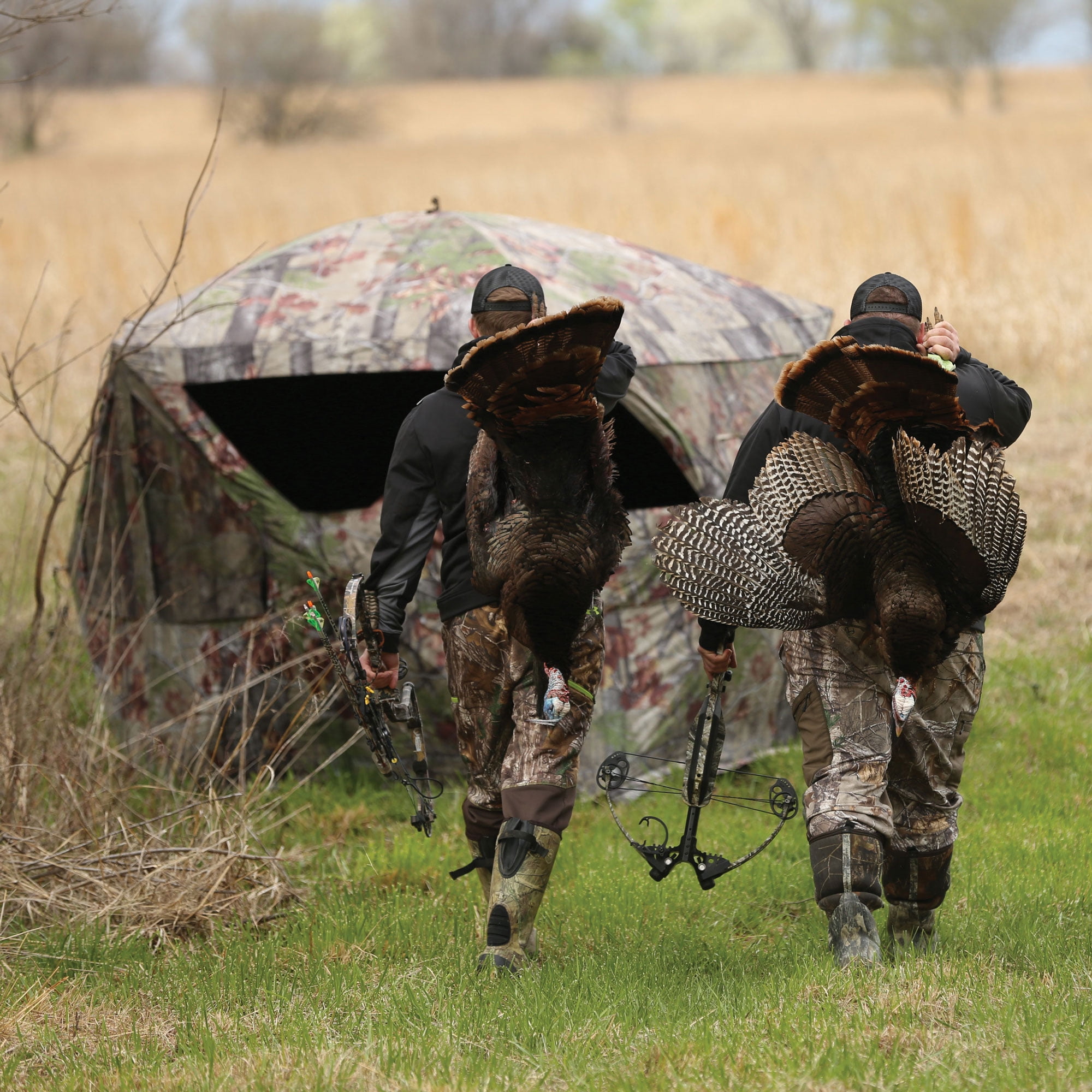 Barronett Blinds Pentagon Bloodtrail Camo Large Ground Hunting Blind