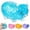 0A, variant on Clearance! Doll Squishies Toys, 1PC Glitter Squessze Squish Fidget Toys, Cute Stress Relief Sensory Ball for Adult & Teen, Anxiety Relief Fidget Toys(Radom Color)