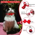 thumbnail image 4 of Collar moño rojo con sonaja-Gatos-Mekano, 4 of 4