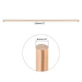 thumbnail image 2 of Uxcell Pure Copper Round Rod Diameter Length Solid Copper Rod Lathe Bar Stock for Metal Craft 3 x 330mm 4pcs, 2 of 7
