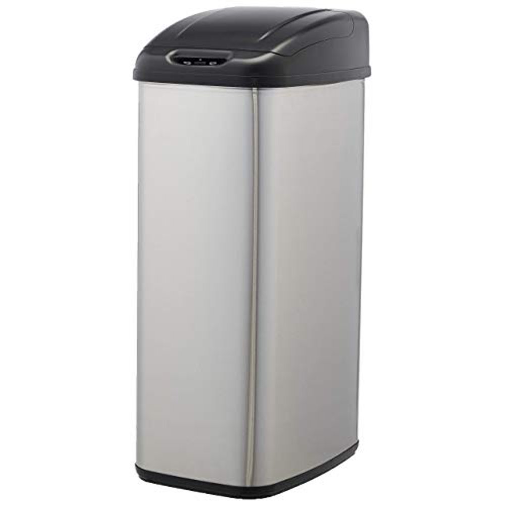 Basics 50 Liter/13.2 Gallon, Slim, Automatic Motion Sensor