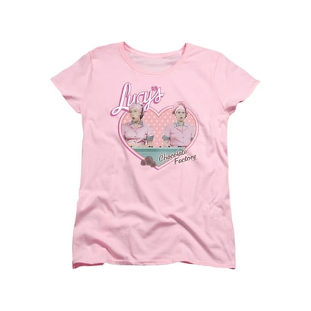 I Love Lucy Chocolate Factory - I Love Lucy 50's TV Series Chocolate Factory Women's T-Shirt Tee