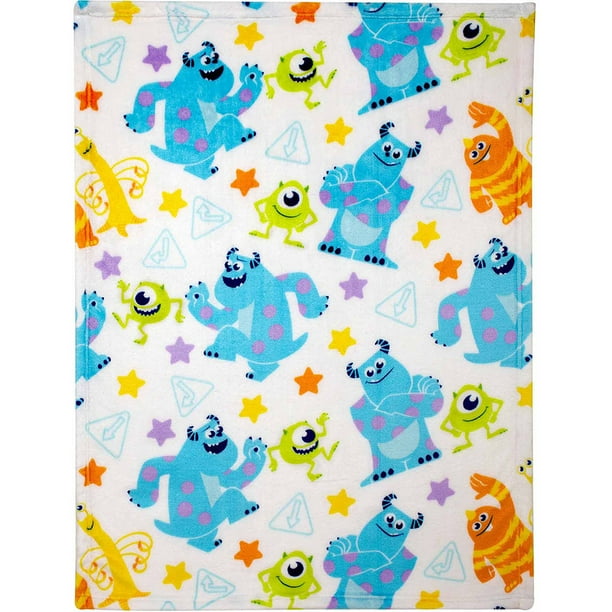 Disney Monsters Plush Printed Blanket Walmart Com Disney Monsters Plush Printed Blanket Walmart Com
