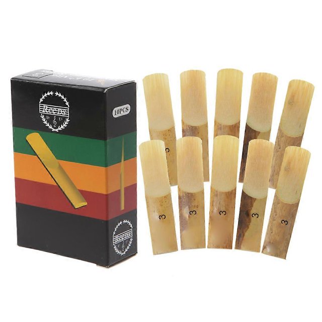10 cañas para saxofón alto en mi bemol, dureza 2, 2,5 y 3, piezas para instrumentos de viento madera.