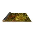 thumbnail image 2 of Ahgly Company Indoor Rectangle Abstract Yellow Modern Area Rugs, 7' x 9', 2 of 4