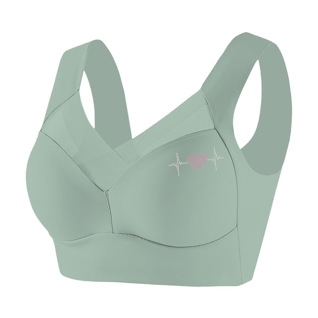 Grande Taille Sans Armature Débardeur en Dentelle sous-Vêtements Côtés Fins Côtés Seins Rassemblés Soutien-Gorge Ajustable