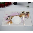 thumbnail image 1 of EREHome Fox Mothers Day Card Placemat Table Mat Cup Mat 12x18 inch,Set of 2, 1 of 2