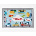 thumbnail image 2 of Printtoo Personalized Placemat & Coaster Set For Kids Toddlers,Birthday Gift For Boys,Gift For Girls,Transport-11x17 Inch, 2 of 6