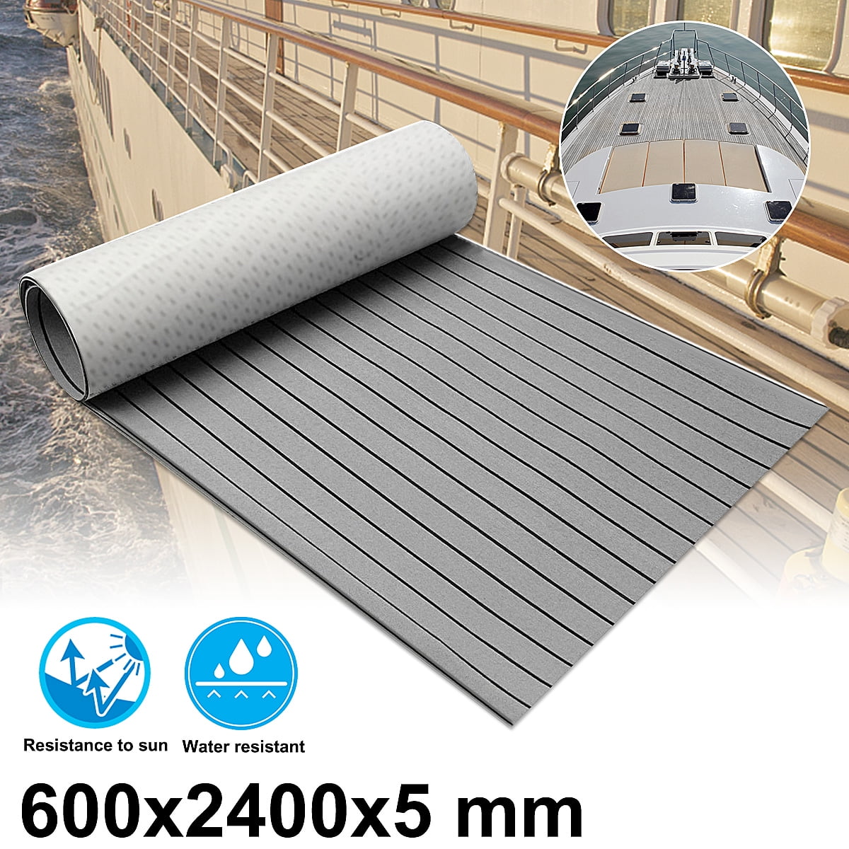 95 X24 Marine Boat Flooring Eva Foam Synthetic Teak Decking