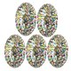thumbnail image 5 of Anillo de agarre de mano redondo, 5 piezas Anillos de entrenamiento de fuerza de agarre de agarre de mano redondo Anillo de agarre de mano de silicona altamente versátil, 5 of 8