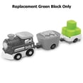 thumbnail image 2 of Replacement Parts for Smart Wheels Train Set ~ VTech Go Go Smart Wheels Carry All Cargo Train Playset - Replacement Green Block, 2 of 5