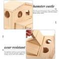 thumbnail image 2 of unbranded Casa Para Y Hamster En Madera Con Doble Nivel Resistente Y Color Amarillo, 2 of 5