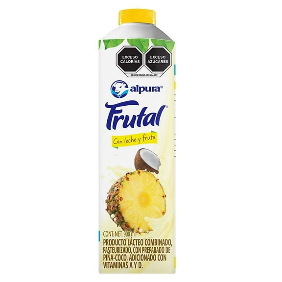 Producto lácteo Alpura Frutal piña coco 900 ml
