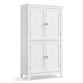 VASAGLE Bathroom Floor Storage with 4 Doors Bathroom Storage
