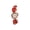 Golden Red, variant on Women’s fashion quartz watch trend avant-garde irregular dial large sparkling special-shaped rhinestone wristwatch for daily wear office party gifts stylish bracelet lady accessories