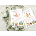 thumbnail image 4 of Darling Souvenir White Birthday Invitation Card Printable Fill or Write In Blank Invites Party Supplies Pack Of 28 5 x 7 Inches, 4 of 5