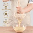 thumbnail image 4 of 2X Muslin Cloths for Cooking, Unbleached Cheese Cloths,Cotton Reusable and Washable Cheese Cloths for Straining, 4 of 8