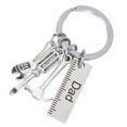 thumbnail image 3 of Raindrops Tool Keyring Key Chain Holder Style B Stainless Steel 1Pack for Men, 3 of 8