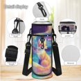 thumbnail image 6 of Bulopur Galaxy Print Kids Backpack Set 4 Pcs Orange Fox Kids School Bag with Lunch Box, Pencil Case and Water Bottle Cover for Fox Lovers Outdoor Adventure Kids, 6 of 8