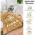 thumbnail image 5 of Custom Blanket Personalized Blankets and Throws Customized Blanket with Name for Baby Kids Adult Gifts for Christmas Birthday Valentines Day, 5 of 6