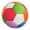 White Green Red 22cm, variant on harper Neoprene Soccer Ball, Soft to the Touch, Quiet Design, Perfect for Indoor Soccer White Green Red 22cm