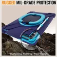 thumbnail image 2 of Case for Samsung Galaxy Tab S11 Ultra 14.6 inch 2025 SM-X930/X936B/X936E/X936U Shockporoof Cover with Built-in Screen Protector, Pencil Holder, Rotating Hand Strap, Stand, Shoulder Strap, 2 of 7