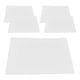 thumbnail image 5 of 5 almohadillas de esponja para anillos con 100 ranuras, de terciopelo, para bandejas de joyería y anillos. Blanco, 5 of 9