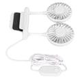 thumbnail image 1 of Ventilador de Monitor con Clip Mini Ventilador Usb de 2 Cabezas y 3 Velocidades Ventilador de Escritorio Pequeño Portátil de Oficina Ventilador de Pantalla para Portátiles ANGGREK  Otros, 1 of 8