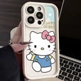 thumbnail image 2 of Sanrio Hello Kitty Liquid Silicone Case For iPhone 15 14 13 12 11 Pro Max XR XS 7 8 Plus Cartoon Soft Shockproof Phone Cover Y2K FGS, 2 of 7