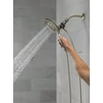 thumbnail image 4 of Delta In2ition Dual Shower Head 1.75 GPM 4-Setting 75955SN, 4 of 15
