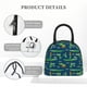 thumbnail image 4 of Fotbe Little Pirate Crocodile Bolsa de Almuerzo con Estampado, Lonchera Aislada, Contenedor de Comida Reutilizable Tipo Cooler a Prueba de Fugas, 4 of 6