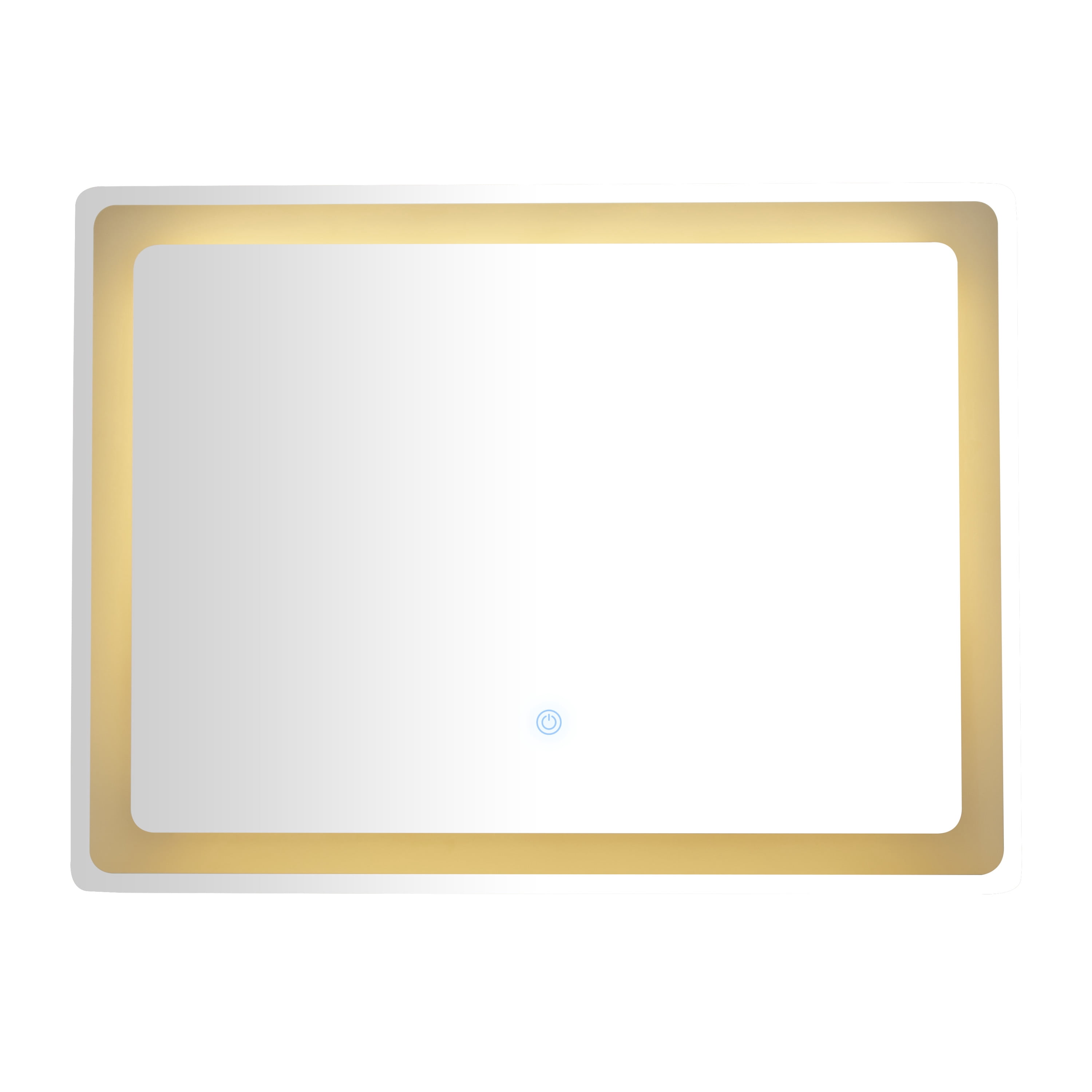 DecMode 32" x 24" Silver LED Mirror