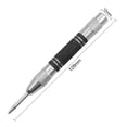 thumbnail image 1 of Punzón central automático resistente con acero endurecido - Herramienta manual de metal universal de primera calidad para maquinistas y carpinteros con resorte, 1 of 4
