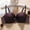 Coffee, variant on ALLLIST Lingerie for Women Wirefree Plus Size Push up Bralette Solid Beige Balconette Womens Bras Size 42