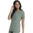 thumbnail image 2 of Dickies EDS Essentials Scrubs, V-Neck Womens Tops with Four-Way Stretch and Moisture Wicking DK615, 2 of 8