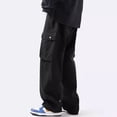 thumbnail image 4 of Zszcpp High Waisted Pants Men All Matching Plus Size Street Wear Cargo Pants Multi-Pocket Latest Lounge Trousers Casual Trouser, 4 of 5