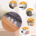 thumbnail image 4 of MENKEY Cabinet Door Bumpers, 184Pcs Self Adhesive Rubber Pads Clear Stoppers Plastic Cushions for Kitchen Drawer Cupboard Picture Frame, 4 of 7