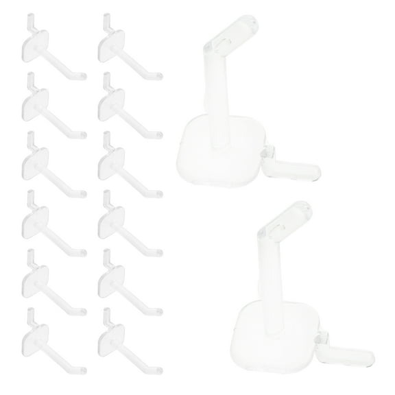 50 PCS Hook Peg Board Small Hooks for Hanging Pegboard Shelving Hook Peg Hanging Hooks Board Hooks