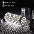 thumbnail image 3 of E27 Led Corn Light Bulb 60w, 550w Equivalent Light Bulbs, 6500k Cool White E27 Led Light Bulb, Non-dimmable, 5850lm 160x5630smd, Edison Led Corn Light, 3 of 5