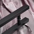 thumbnail image 5 of Black Stainless Steel Glass / Wooden Door Handle, 5 of 5