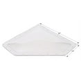 thumbnail image 3 of Icon Skylight 01868 4 Inch High Bubble Type Dome; Neo Angle; For 28 Inch Length x 10 Inch Width Opening; 32 Inch Length x 13 Inch Width Flange; Clear; Polycarbonate; Without Blind; Single, 3 of 4
