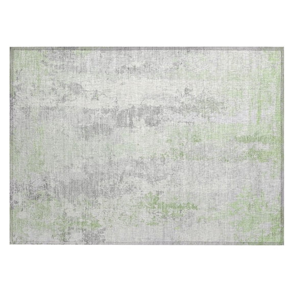 Dalyn Rugs Machine Washable Indoor/Outdoor Chantille Aloe 1'8" x 2'6" Rug