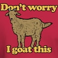 thumbnail image 3 of CafePress - Don't Worry I Goat This Dark T Shirt - Men's Classic Graphic Cotton T-Shirt, 3 of 4