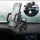 thumbnail image 1 of Soporte para teléfono para automóvil, 2 en 1 360 Girar fuerte Ventosa para tablero / parabrisas Soporte para teléfono para automóvil Compatible con iPhone 13 12 11 XS XR X 8 7 Plus Samsung Galaxy Sweethay  SH1105-109, 1 of 2